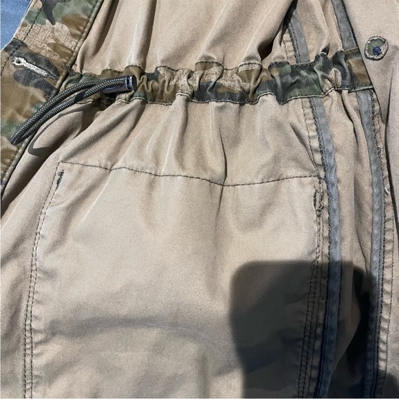 BANANA REPUBLIC Camo Military Jacket-M - Picture 9 of 10